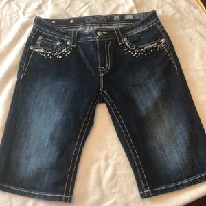 Miss Me Bermuda Shorts